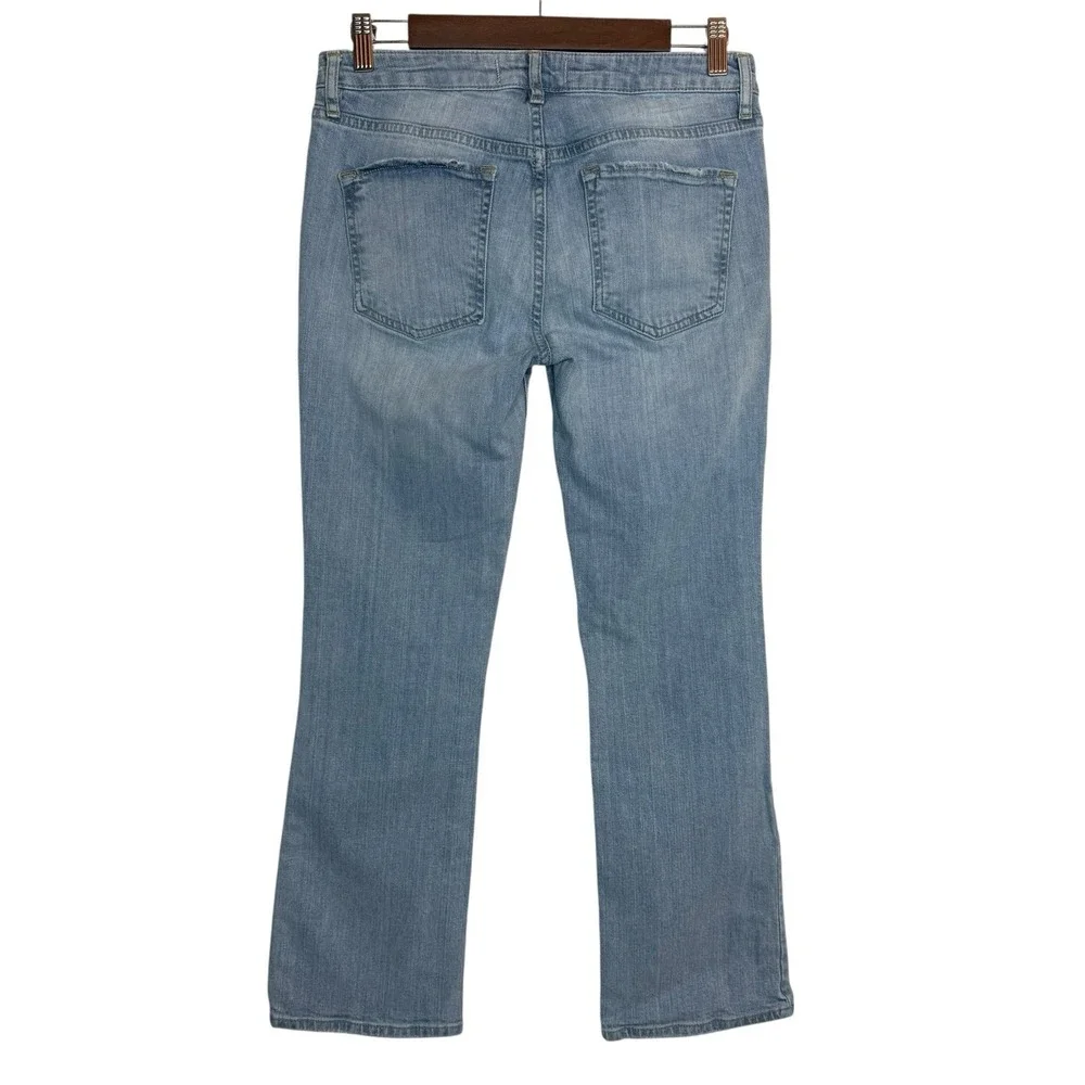 Free People We The‎ Free Bootcut Mid Rise Jeans Size 26 Cropped Ankle Denim